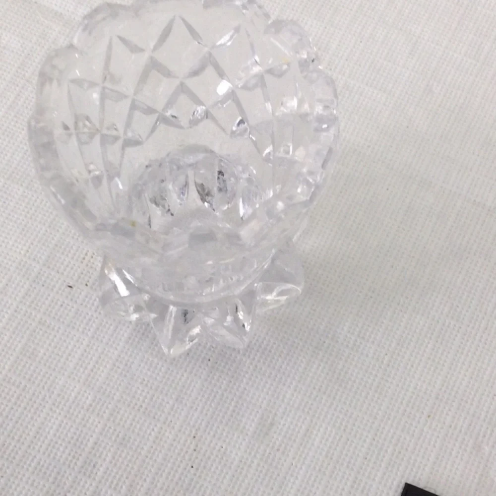 Crystal Clear Glass Votive Holder